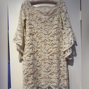 Fifteen Twenty White Lace Dress